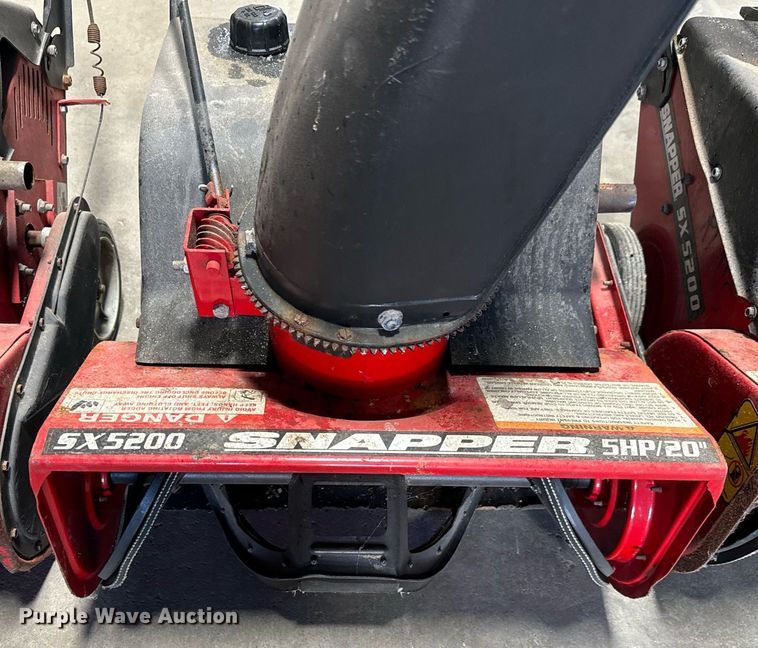 image for item NI9609 (5) snow blowers