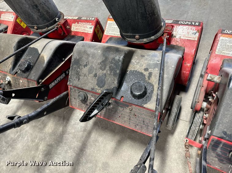 image for item NI9609 (5) snow blowers