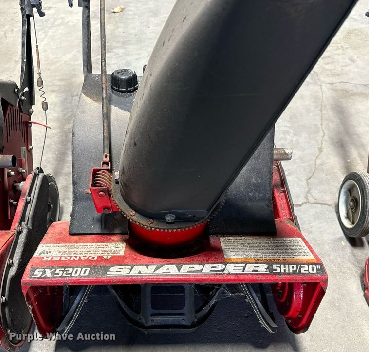 image for item NI9609 (5) snow blowers