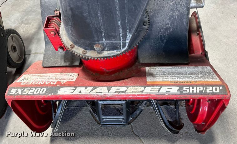 image for item NI9609 (5) snow blowers