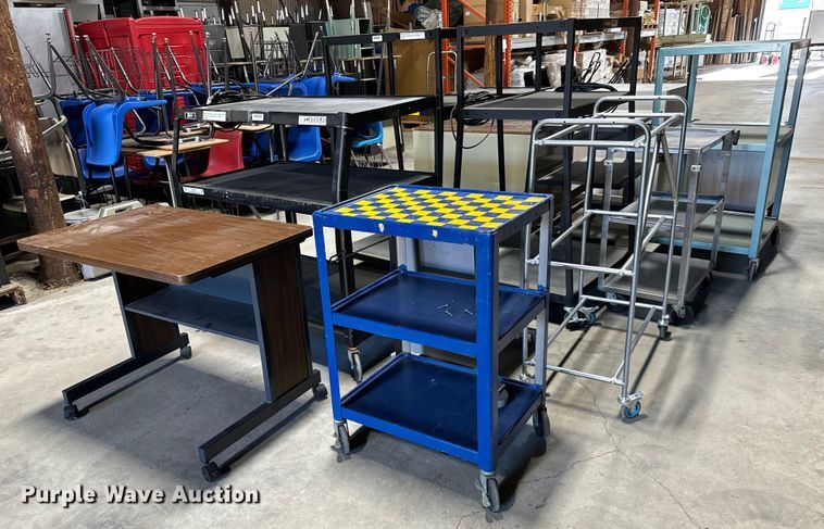 image for item NI9612 (14) rolling carts