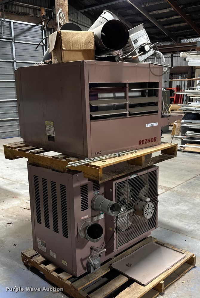 image for item NI9614 (2) Reznor overhead furnace units