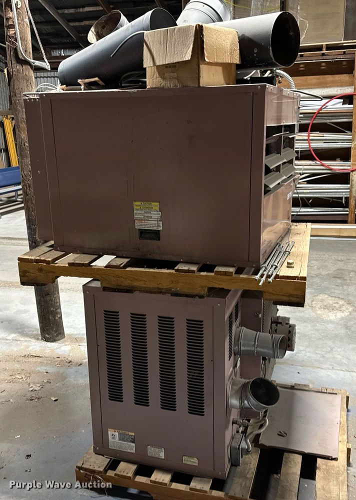 image for item NI9614 (2) Reznor overhead furnace units