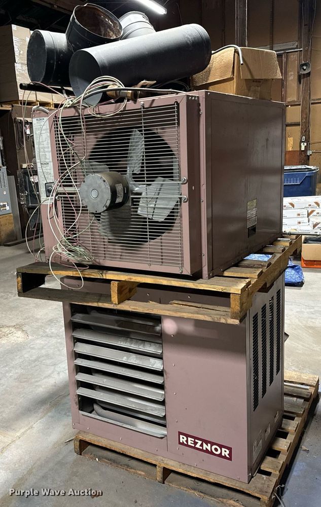 image for item NI9614 (2) Reznor overhead furnace units