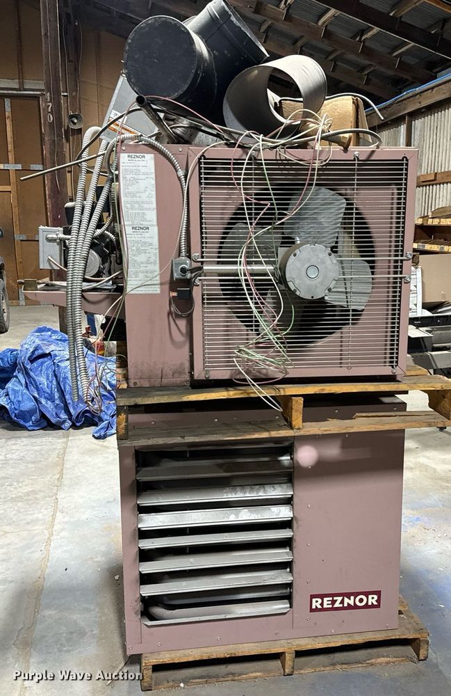 image for item NI9614 (2) Reznor overhead furnace units