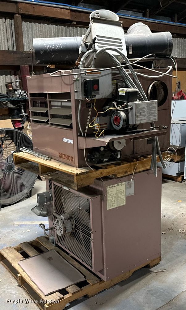 image for item NI9614 (2) Reznor overhead furnace units