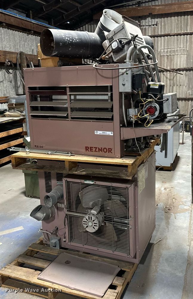 image for item NI9614 (2) Reznor overhead furnace units