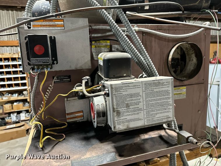 image for item NI9614 (2) Reznor overhead furnace units