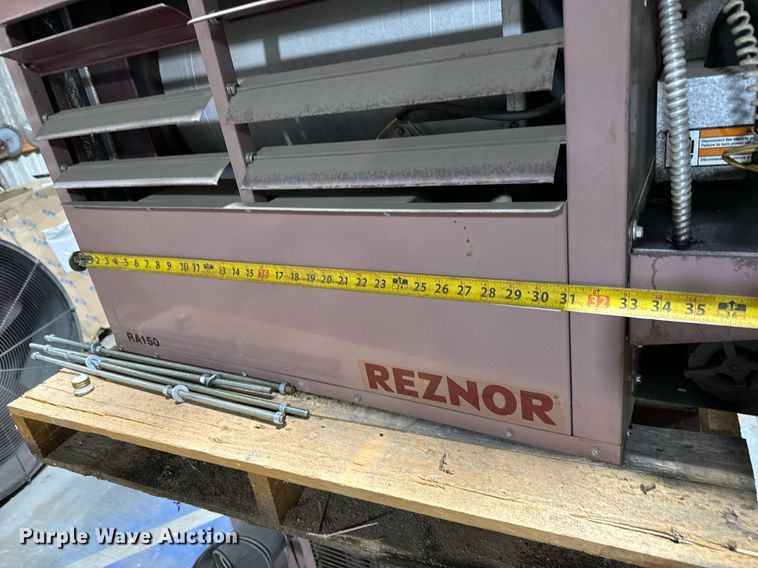 image for item NI9614 (2) Reznor overhead furnace units