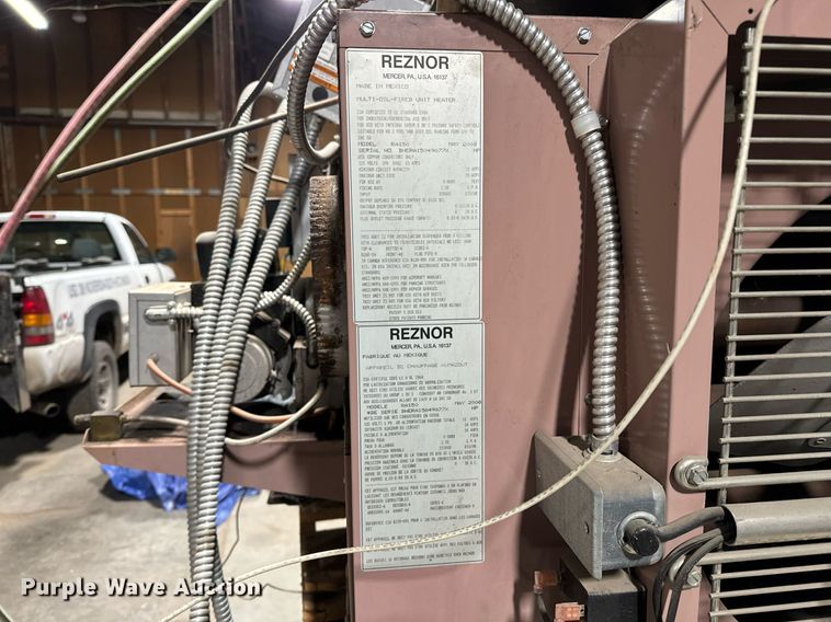 image for item NI9614 (2) Reznor overhead furnace units