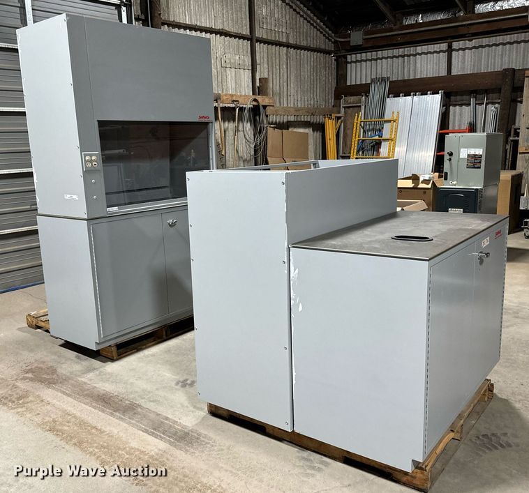 image for item NI9615 (2) SciMatCo flume cabinets