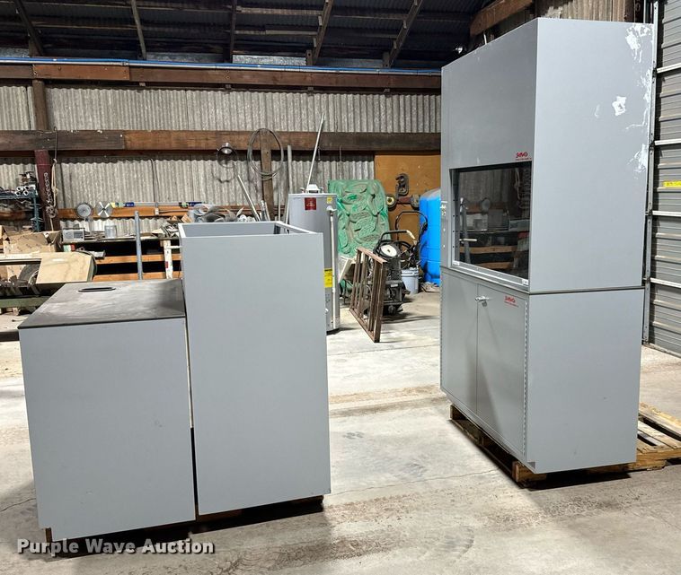 image for item NI9615 (2) SciMatCo flume cabinets