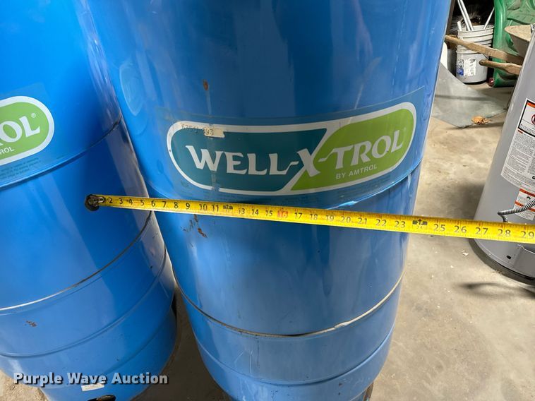 image for item NI9616 (2) Well-X-Trol WX-350 pressure tanks