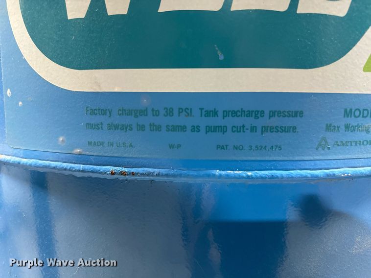 image for item NI9616 (2) Well-X-Trol WX-350 pressure tanks