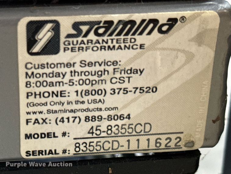 image for item NI9617 (3) Stamina 45-8355CD treadmills