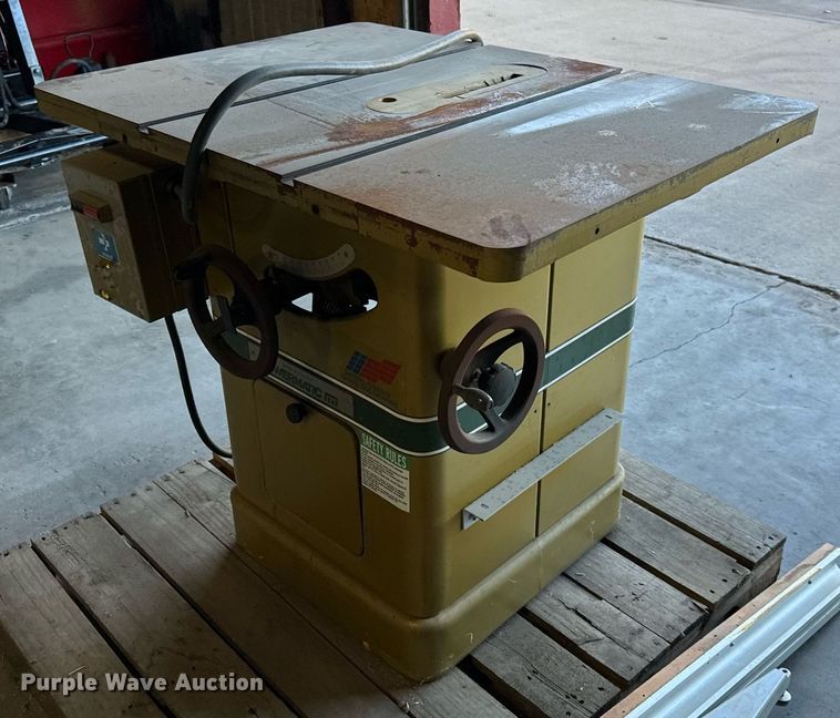 image for item NI9623 Powermatic Houdsille 66  table saw