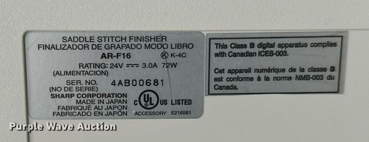 image for item NI9631 Office equipment