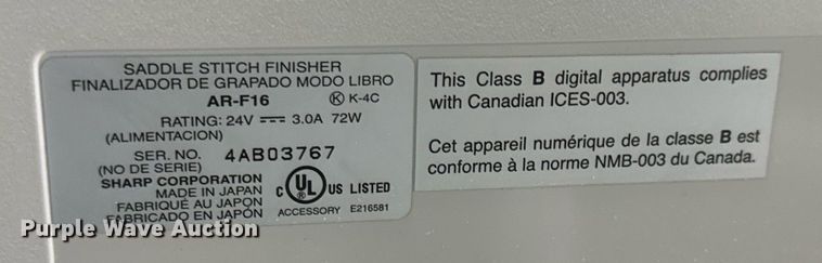 image for item NI9631 Office equipment