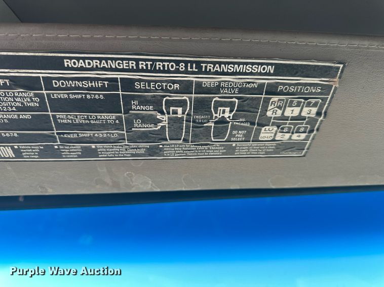 image for item NL9315 2001 Sterling  dump truck