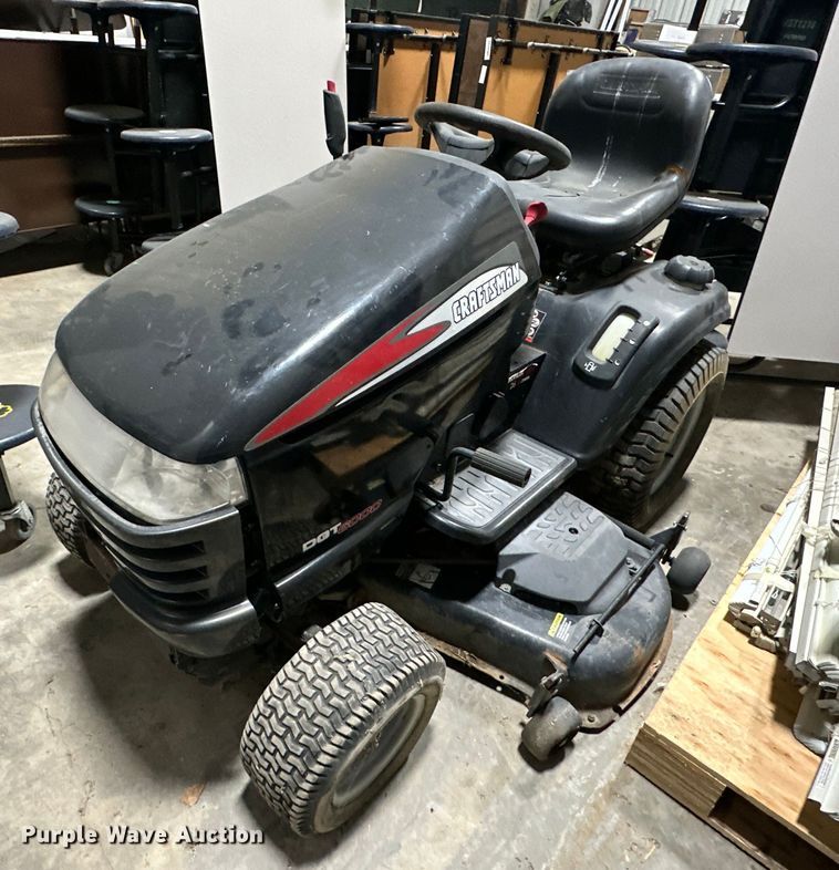 image for item NL9333 (2) Craftsman DGT6000 lawn mowers