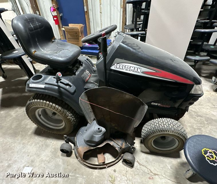 image for item NL9333 (2) Craftsman DGT6000 lawn mowers