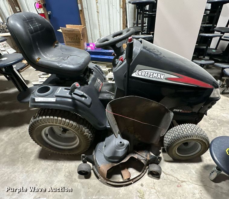 image for item NL9333 (2) Craftsman DGT6000 lawn mowers