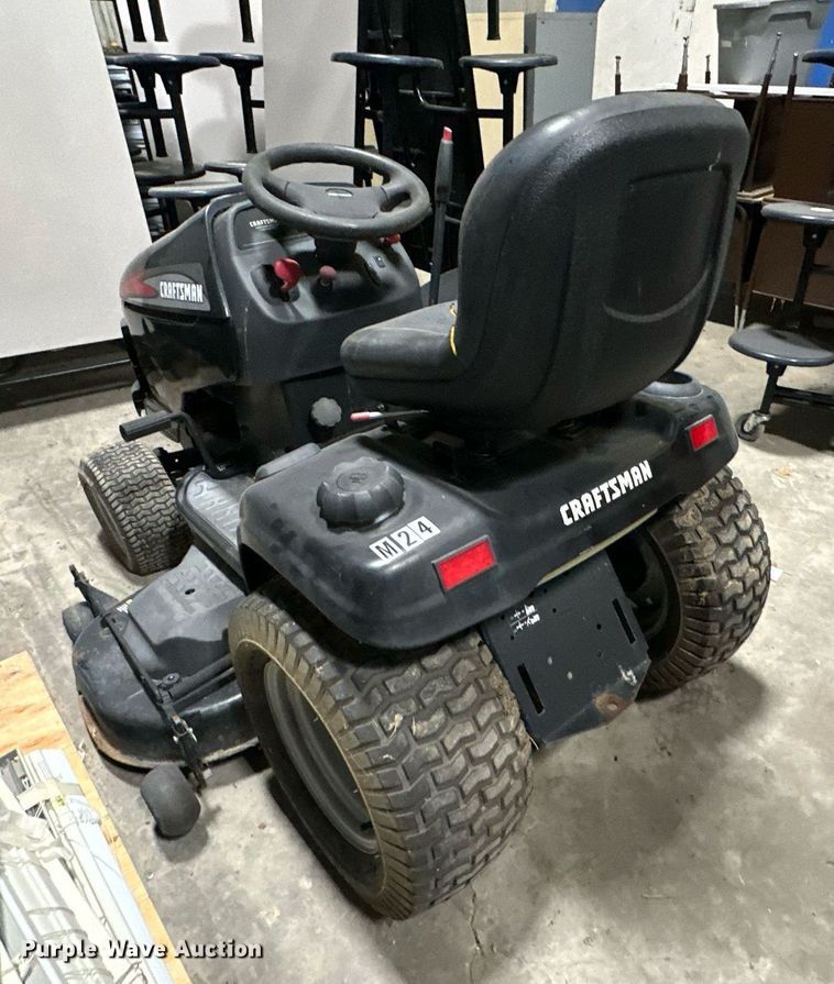 image for item NL9333 (2) Craftsman DGT6000 lawn mowers