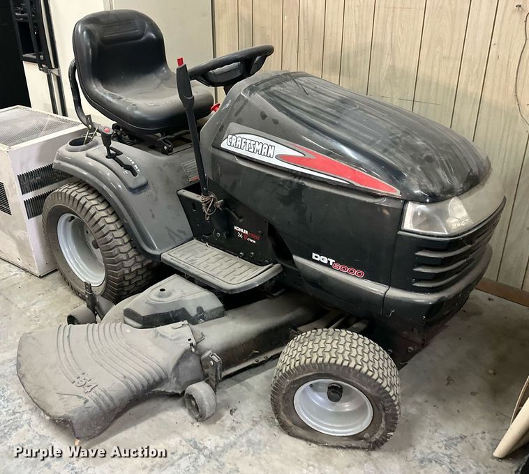 image for item NL9333 (2) Craftsman DGT6000 lawn mowers