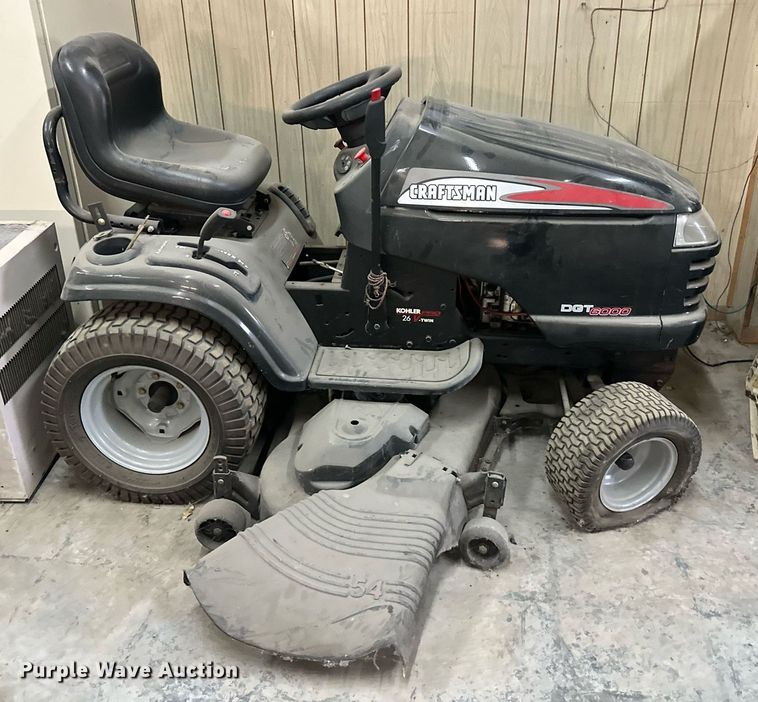 image for item NL9333 (2) Craftsman DGT6000 lawn mowers