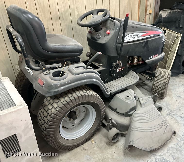 image for item NL9333 (2) Craftsman DGT6000 lawn mowers
