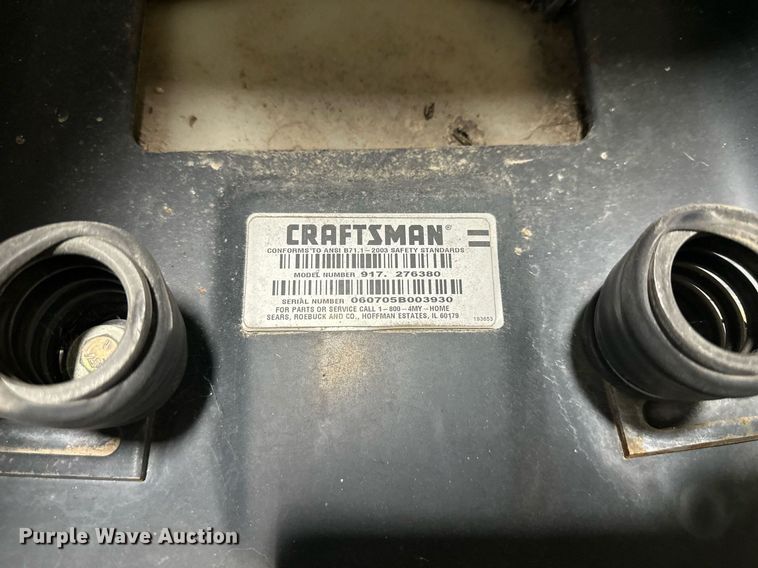 image for item NL9333 (2) Craftsman DGT6000 lawn mowers