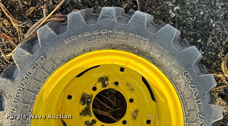 image for item NL9340 Galaxy 25x8.50-14 tire and wheel