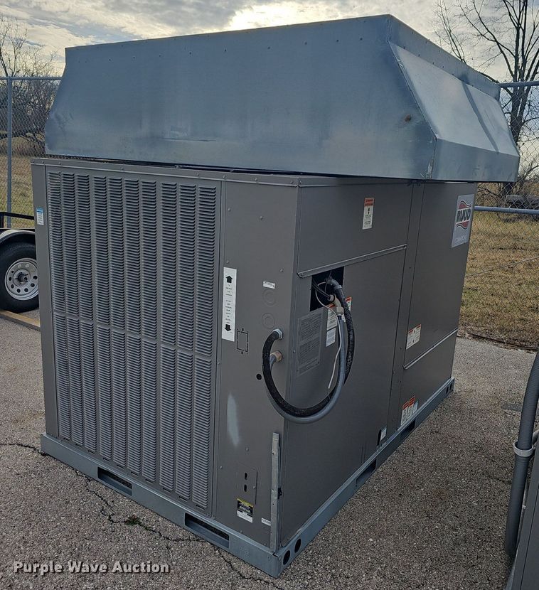 image for item NP9294 2019 RUUD RHPDZS120ADB0000AB  HVAC Unit
