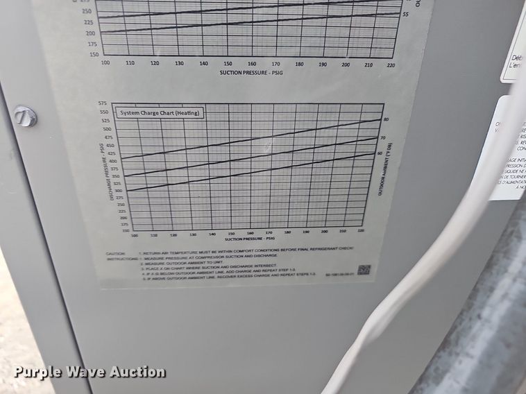 image for item NP9294 2019 RUUD RHPDZS120ADB0000AB  HVAC Unit