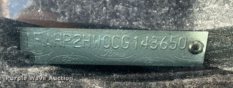 image for item NS9081 2012 Ford Taurus SEL