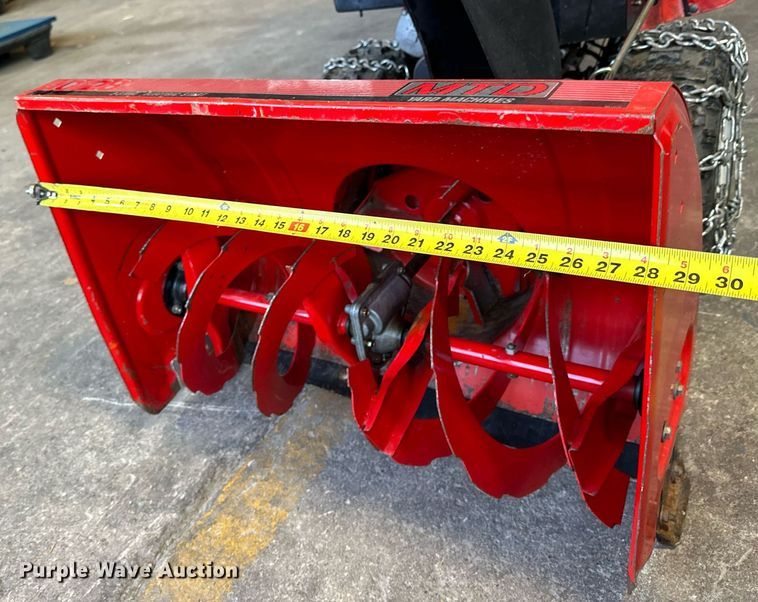 image for item NS9116 MTD 10/28  snow blower
