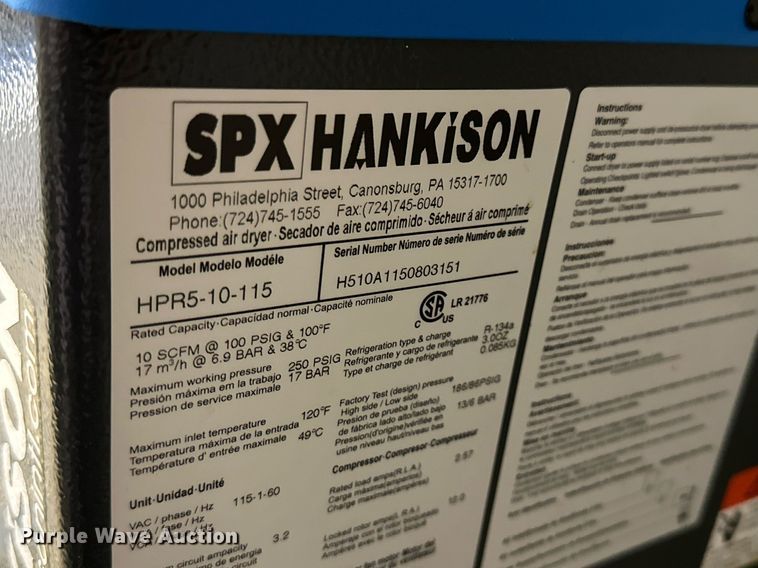 image for item NS9124 Quincy QTS3QCB  air compressor