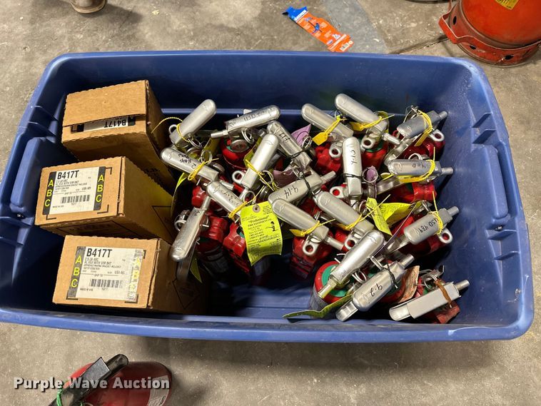 image for item NS9129 (24) fire extinguishers