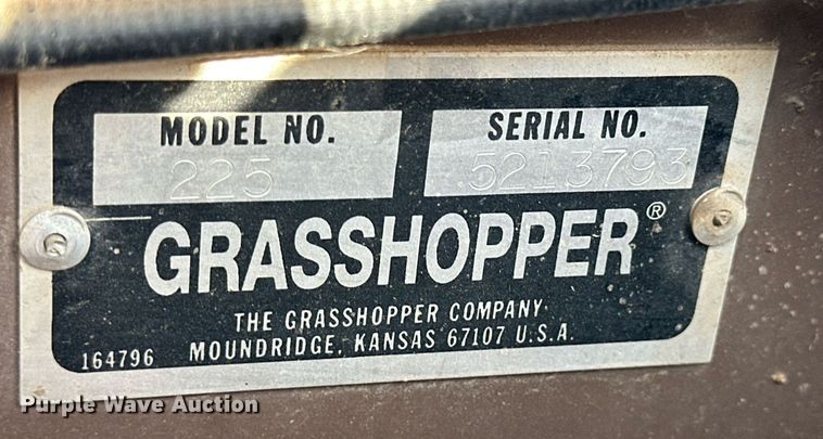 image for item NS9139 Grasshopper 225  ZTR lawn mower