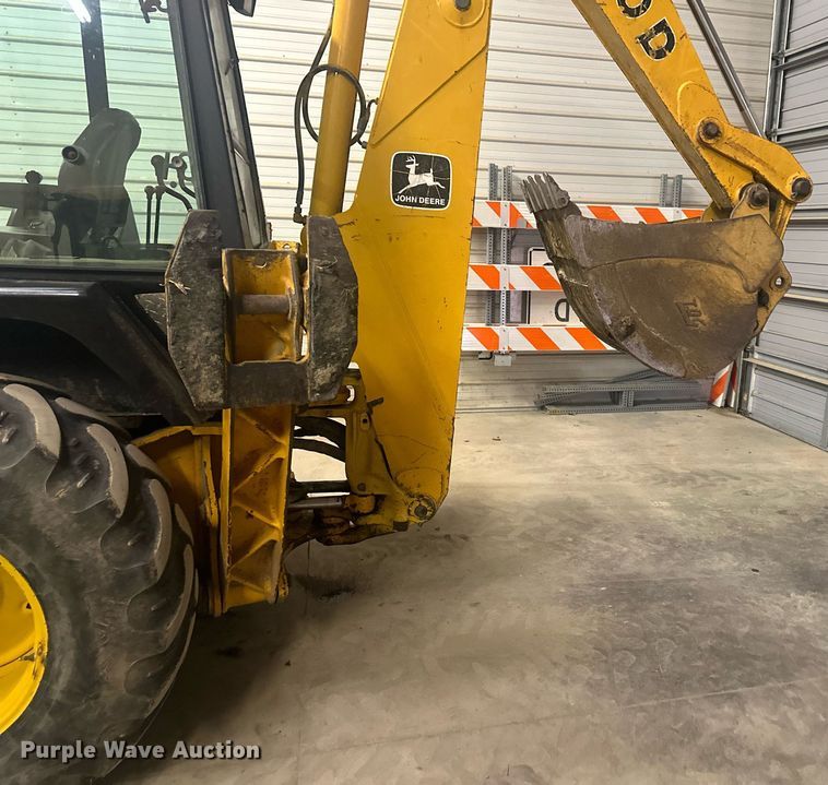 image for item OF9199 1992 John Deere 310D  backhoe