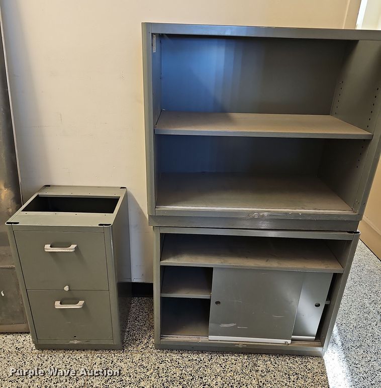image for item OL9494 Approximately (20) metal file cabinets