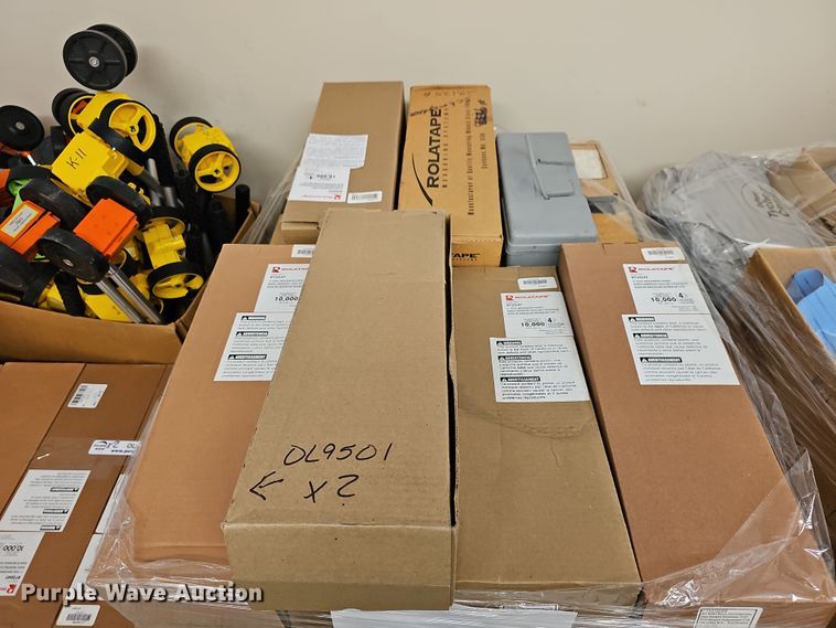 image for item OL9501 Approximately (150) Rolatape measuring wheels