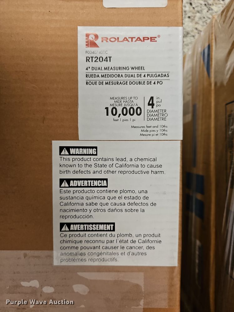 image for item OL9501 Approximately (150) Rolatape measuring wheels