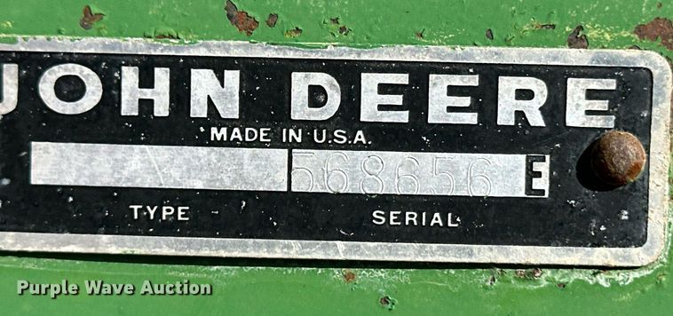 image for item EK9889 John Deere 2420  swather / windrower