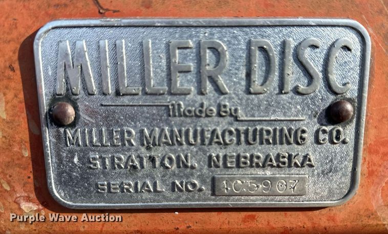 image for item EK9894 Miller  off-set disk