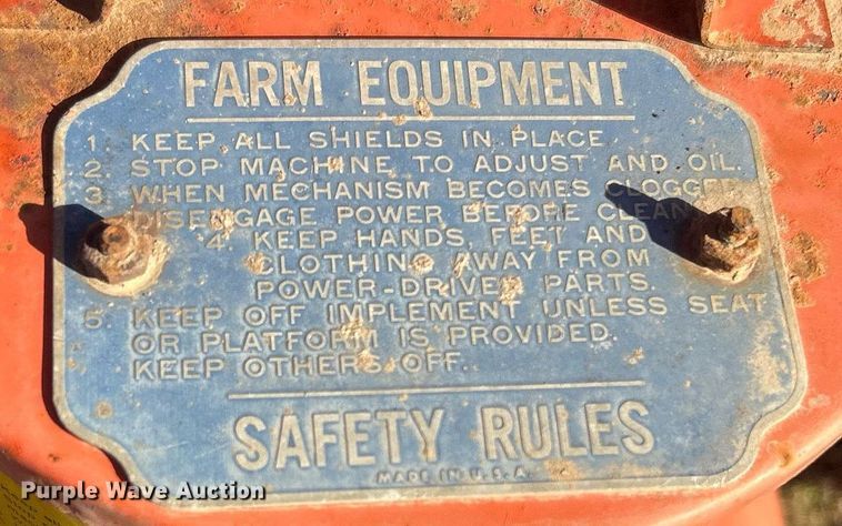 image for item NB9286 Allis-Chalmers  round baler