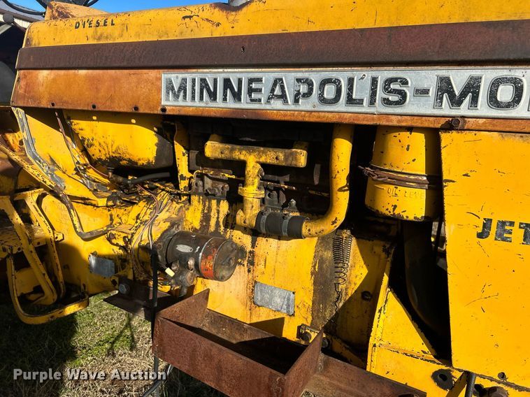 image for item NB9287 1968 Minneapolis-Moline Jetstar 3 Super  tractor