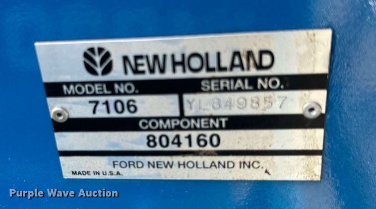 image for item NM9179 New Holland 1220  MFWD tractor