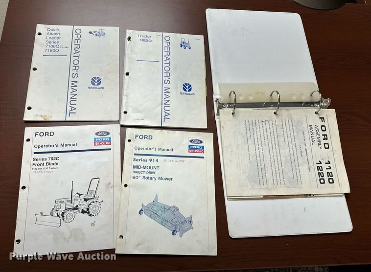 image for item NM9179 New Holland 1220  MFWD tractor