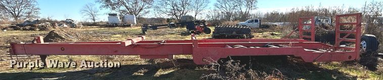 image for item ZA0388 Shop built  windrower trailer